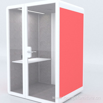 Simple Design Solo Working Booth Hidden Soundproof pod